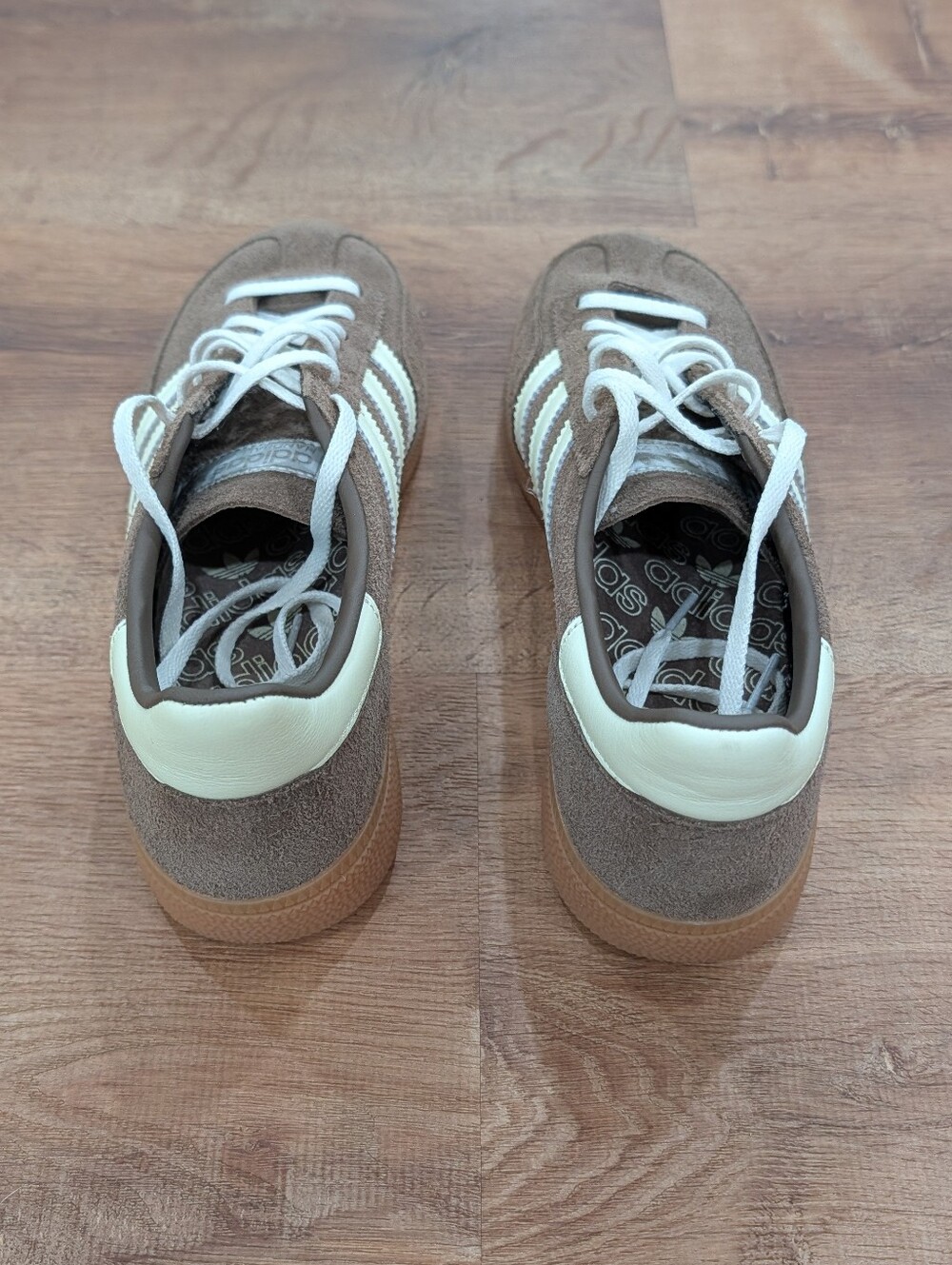 NWOT Adidas Handball Spezial Sneakers in Earth Strata - Picture 6 of 11